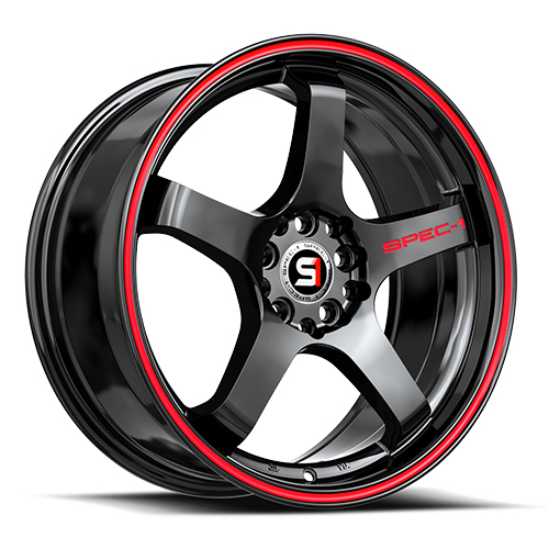 Spec-1 SPT-31 Gloss Black With Red Line