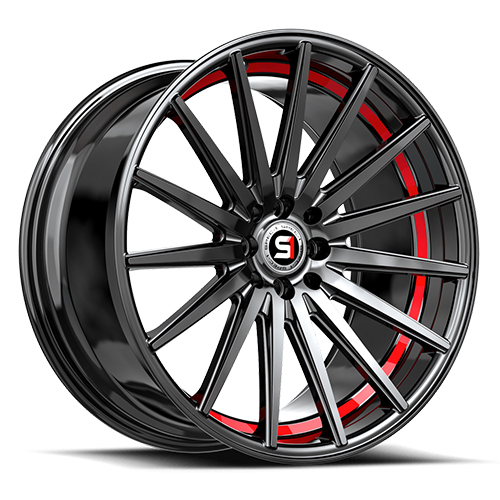 Spec-1 SP-69 Gloss Black With Red Undercut
