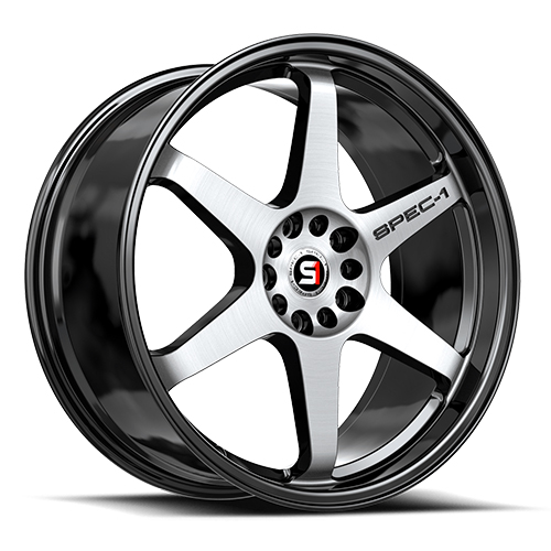 Spec-1 SPT-33 Gloss Black Machined