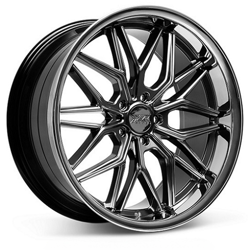 XXR 586 Chromium Black With Stainless Chrome Lip