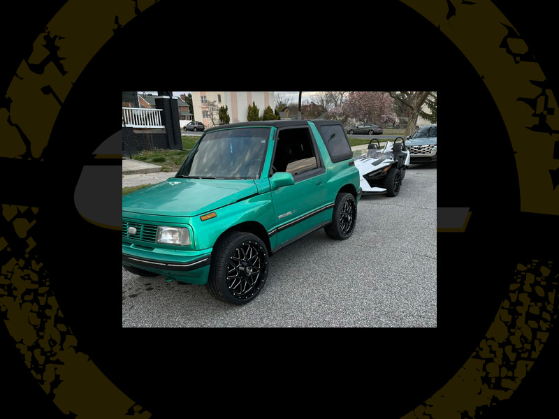 1995 Geo Tracker - 20x9 XF Offroad Wheels 255/35ZR20 Lexani Tires