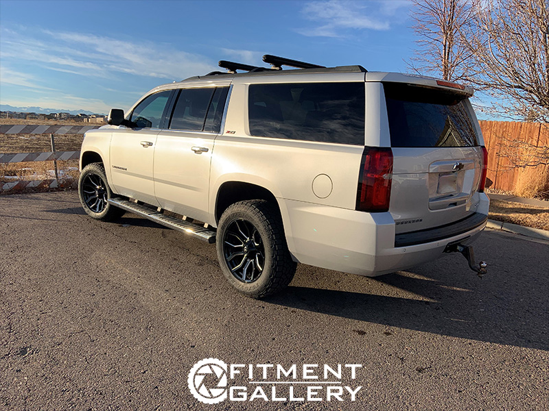 2015 Chevrolet Suburban - 20x9 Fuel Offroad Wheels 275/60R20 Toyo