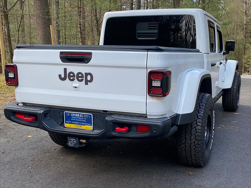 2020 Jeep Gladiator - 17x9 Fuel Offroad Wheels 35x12.50R17 Hankook Tires