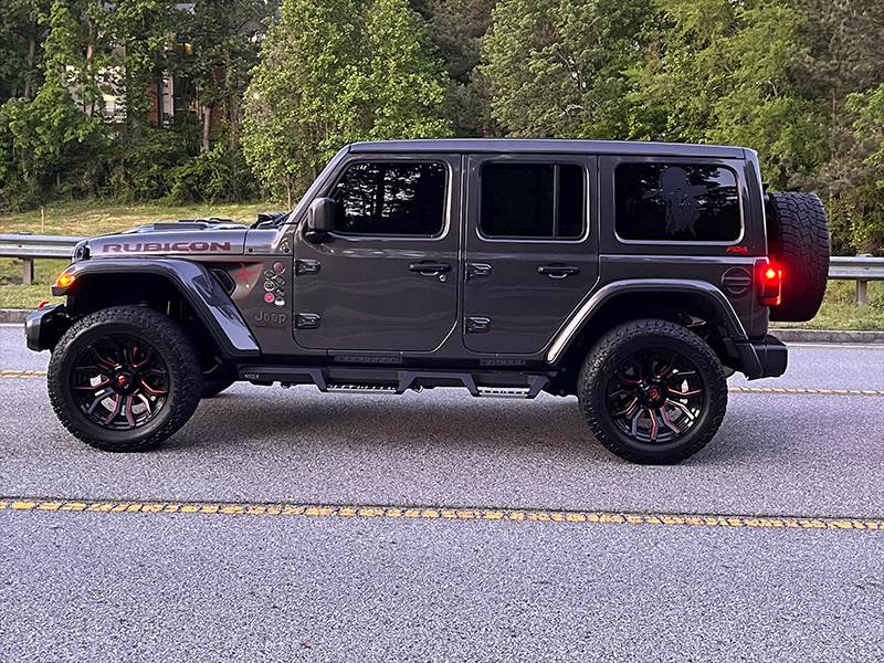 2020 Jeep Wrangler - 20x10 Fuel Offroad Wheels LT275/65R20 Toyo Tires