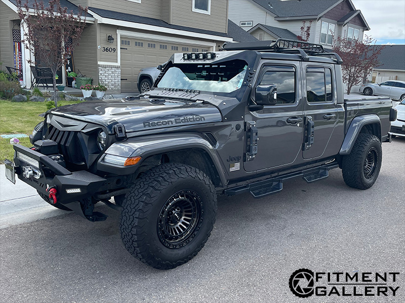 Rtx Moab Rims 2021 Jeep Gladiator - 17x9 RTX Wheels LT285/70R17 BFGoodrich Tires