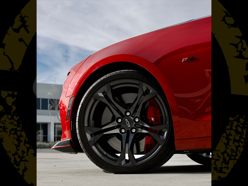 Goodyear Rims 2022 Chevrolet Camaro - Staggered MRR Wheels 285/40R20 Goodyear Tires