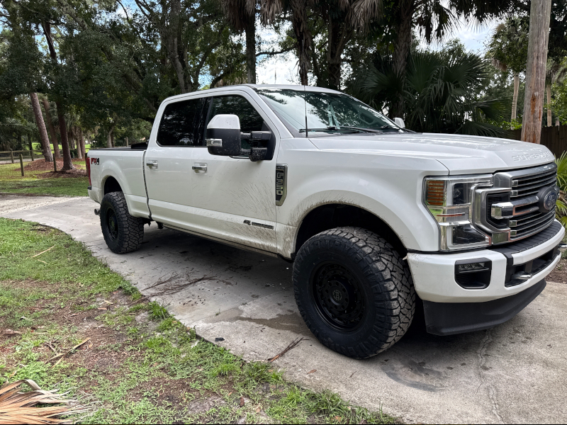 2022 Ford F-350 Super Duty - 18x9.5 Black Rhino Wheels 35x12.50R18 ...