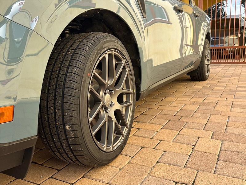 2022 Ford Maverick - 19x8.5 RTX Wheels 235/45R19 Kenda Tires