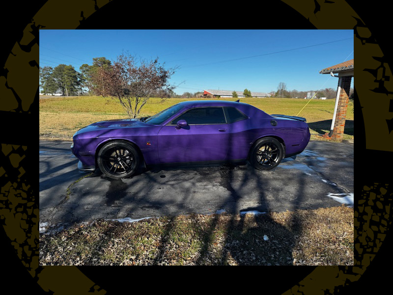 2023 Dodge Challenger Rt Voss Replica Hellcat Widebody 20x9 Continental Extremecontact Dws06 275 40r20 