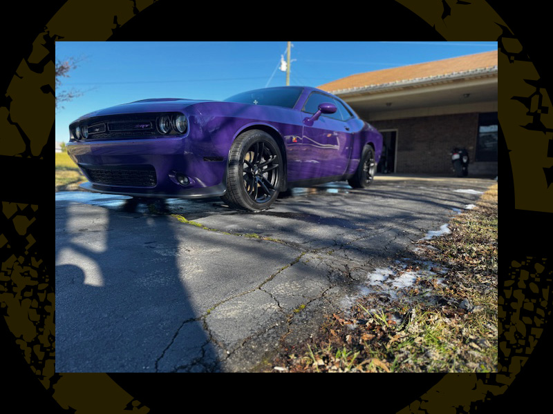 2023 Dodge Challenger Rt Voss Replica Hellcat Widebody 20x9 Continental Extremecontact Dws06 275 40r20 