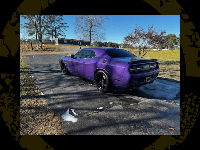 2023 Dodge Challenger Rt Voss Replica Hellcat Widebody 20x9 Continental Extremecontact Dws06 275 40r20 