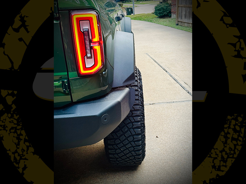 2023 Ford Bronco Wildtrak Lock Offroad Krawler 17x9 Goodyear Territory Mt 315 70r17 