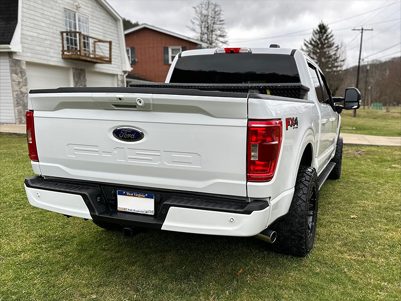2023 Ford F150 Xlt Fuel Rebel 20x10 Venom Power Xt 33x12 50r20 2 5in Motofab Leveling Kit 