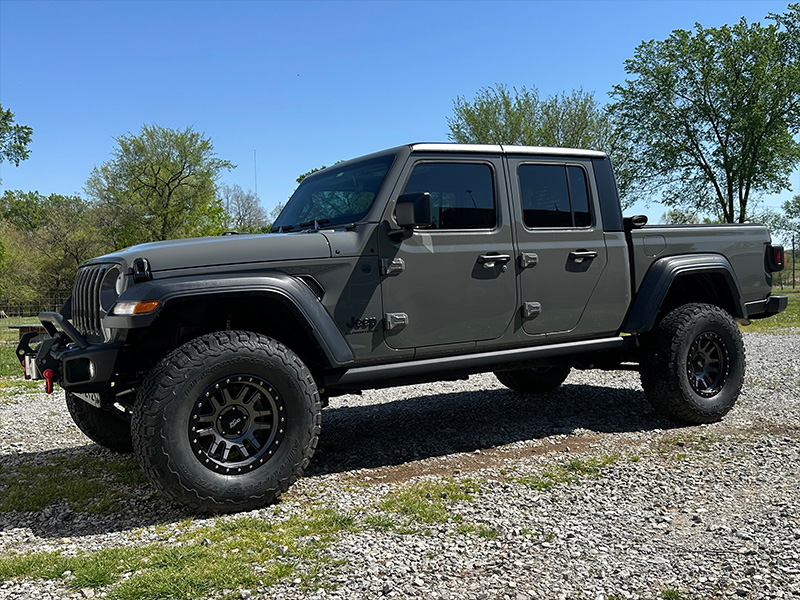 2023 Jeep Gladiator Sport Dirty Life Canyon Pro 17x9 Bfgoodrich Ko2 315 70r17 Aev 2 5in Suspension Lift 