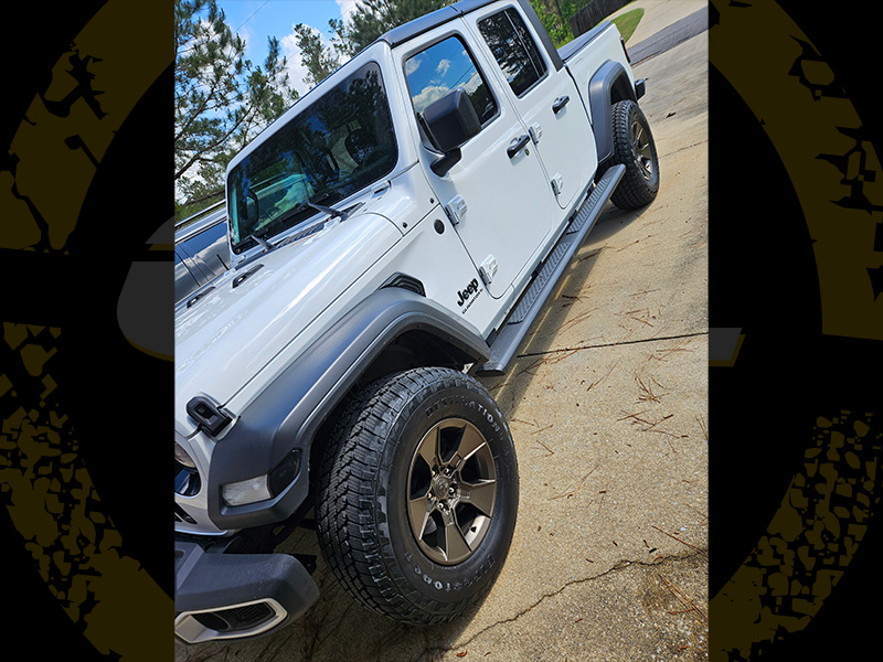 2023 Jeep Gladiator - 17x8.5 Defiant Wheels P285/70R17 Firestone Tires