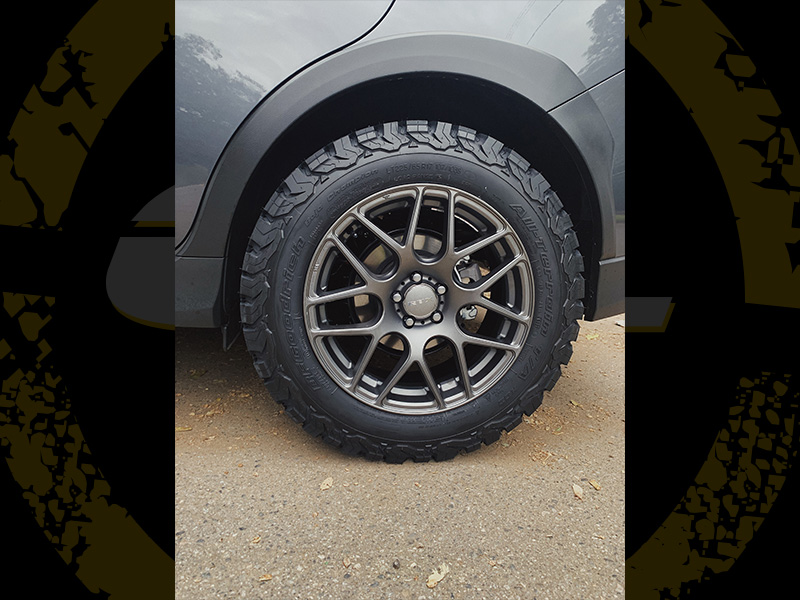 2023 Subaru Crosstrek 17x7.5 RTX Wheels LT225/65R17 BFGoodrich Tires