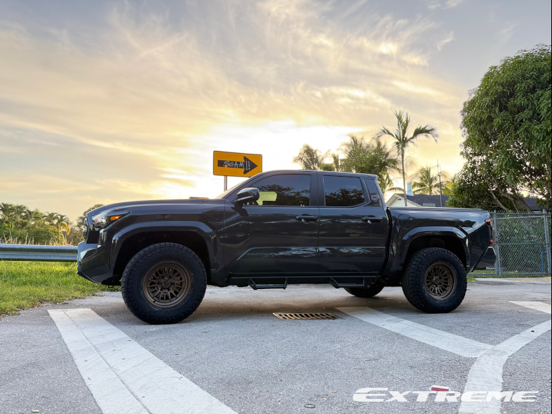 2025 Toyota Tacoma Sr5 Black Rhino Taleo 17x8 5 0 Venom Power Swamp Thing At 295 70r17 