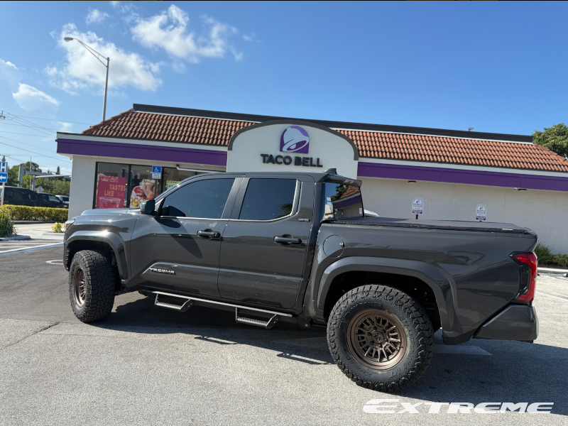 2025 Toyota Tacoma Sr5 Black Rhino Taleo 17x8 5 0 Venom Power Swamp Thing At 295 70r17 