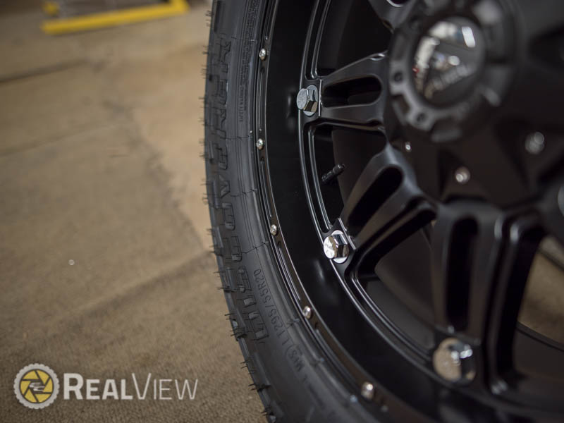 RealView of Fuel Offroad Hostage D531 Matte Black 20x9 +1 D53120909850