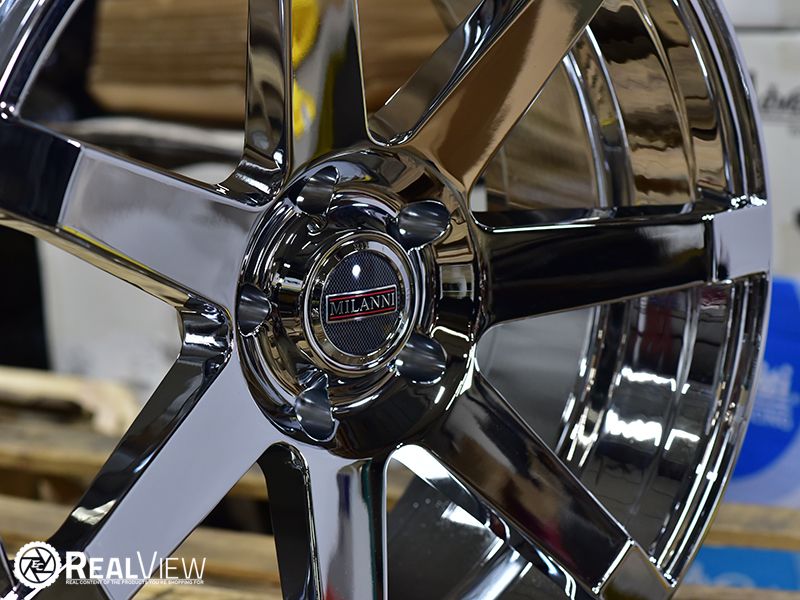 RealView of Milanni Sultan 9042 Chrome - 22x9.5 +15 - 9042-22965C15