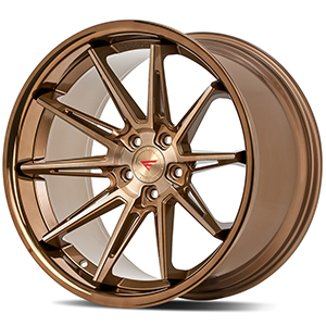 Ferrada CM2 Brushed Cobre W/ Chrome Lip