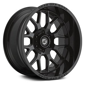 Gear Off Road Raid 763 Black Wheel