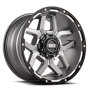 Grid Offroad GD07MG W/ Black Lip