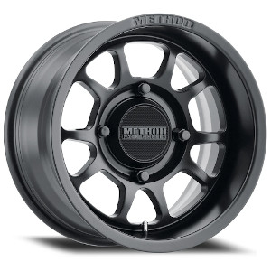 Method Race UTV MR409 Matte Black - NO RETURNS!