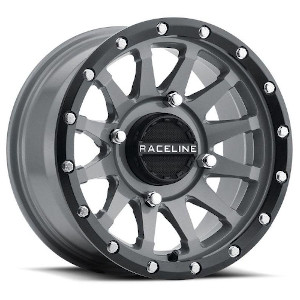 Raceline A95SG UTV Trophy Simulated Beadlock Stealth Gray - NO RETURNS!