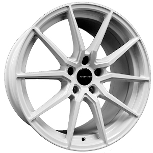 MST Flow Formed Delta D1 White 