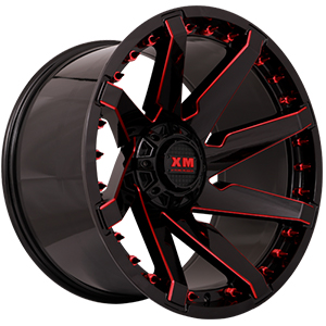 Xm Offroad Xm-301 Candy Red Milled