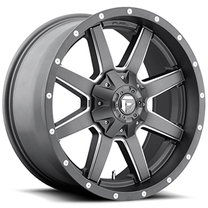 Fuel Maverick D541 Anthracite W/ Milled Spokes