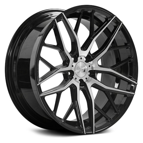 1AV ZX11 Gloss Black W Polished Face - Part Number 818160550ZX11BP 1AV ZX11 Gloss Black W Polished Face Photo