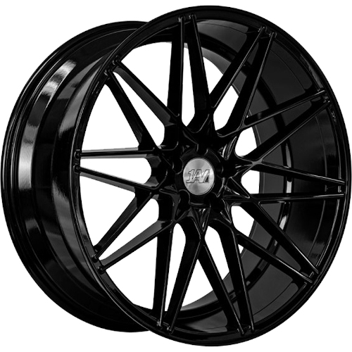 1AV ZX4 Gloss Black - Part Number 922BNK25ZX4GB-5x115 1AV ZX4 Gloss Black Photo