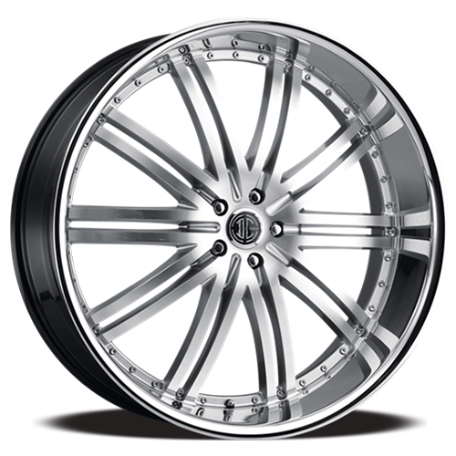 2Crave Signature Series No.11 Platinum Silver With Diamond Cut Face and Chrome Lip - Part Number N11-2295QQ30TPSK 2Crave Signature Series No.11 Platinum Silver With Diamond Cut Face and Chrome Lip Photo