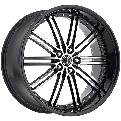 2Crave No.33 Gloss Black W/ Chrome Lip