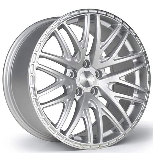 3SDM 0.75 Satin Silver W/ Machined Lip - Part Number S18905100SH07535 3SDM 0.75 Satin Silver W/ Machined Lip Photo