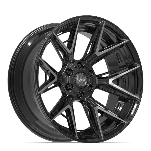 4Play 4p40 Gloss Black W/ Brushed Face & Tinted Clear