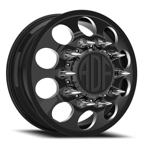 ADF Wheels Big Mac Dually Gloss Black/Machined Photo
