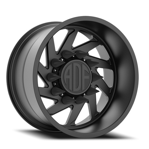 ADF Wheels Contractor Satin Black - Part Number S203SB241225-40L ADF Wheels Contractor Satin Black Photo