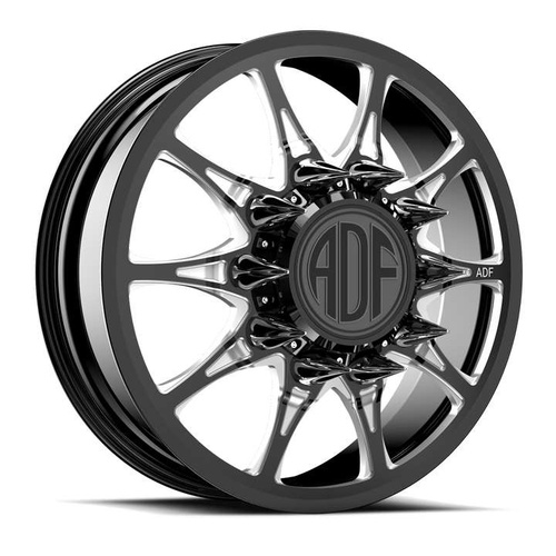 ADF Wheels Oil Man Gloss Black/Machined Photo