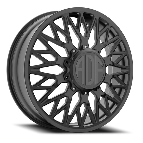 ADF Wheels Techno Mesh Dually Satin Black - Part Number D303SB208223+144 ADF Wheels Techno Mesh Dually Satin Black Photo