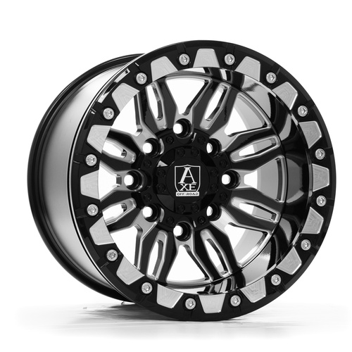 Axe UTV Cerus Utv Bead-Lock Gloss Black Milled Photo
