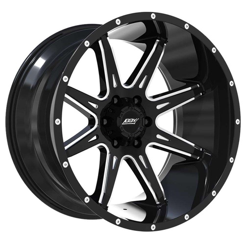 BBY Offroad 06 T-Rex Black W/ Milled Windows & Milled Rivets Photo