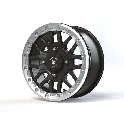 Bullite Bt-06 Satin Black W/ Raw Beadlock - Part Number BT061407041561226 Bullite Bt-06 Satin Black W/ Raw Beadlock Photo
