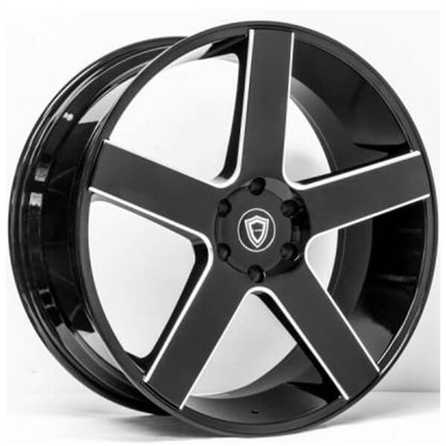 Capri Luxury C5288 Black Milled Photo