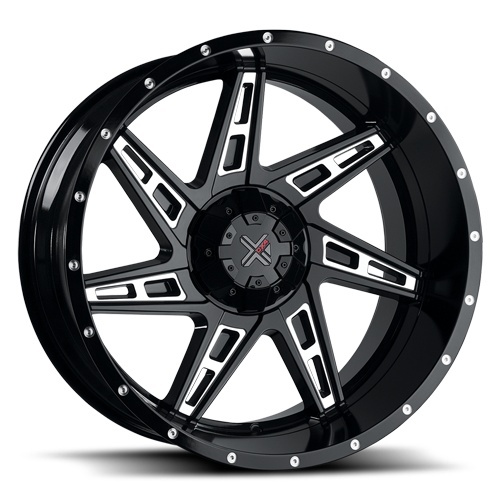 DX4 Skull Gloss Black Milled - Part Number X7211534-40125GBBM DX4 Skull Gloss Black Milled Photo