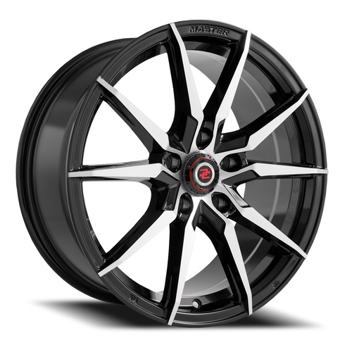 Drag Concepts Dc30 Gloss Black Machined - Part Number DC30185545-35GBM Drag Concepts Dc30 Gloss Black Machined Photo