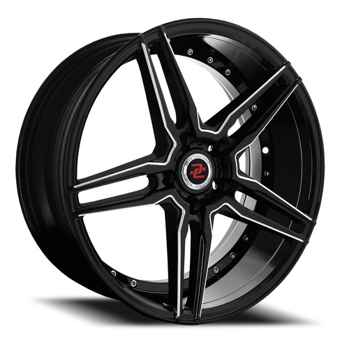 Drag Concepts Dc33 Gloss Black Milled - Part Number DC33185545-35GBML Drag Concepts Dc33 Gloss Black Milled Photo