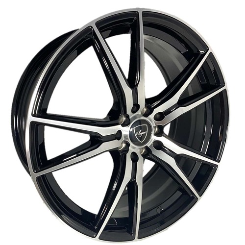 Elegance E001 Gloss Black Machined Photo